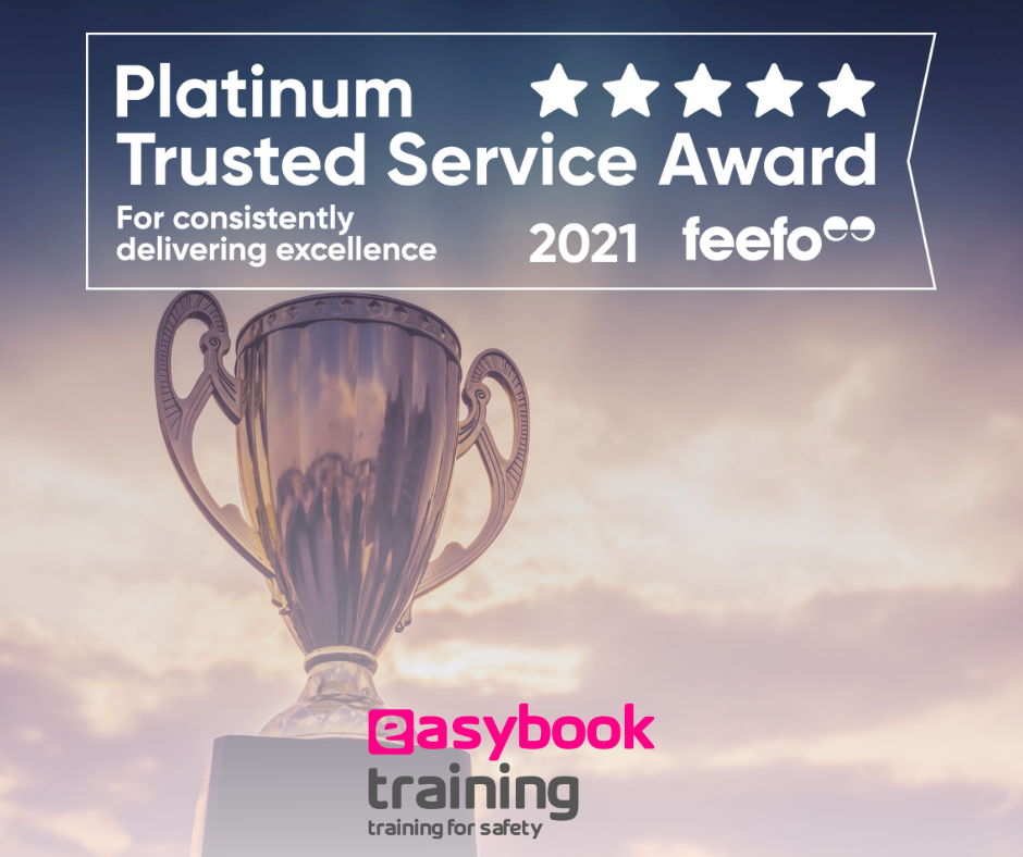 Feefo Platinum Award, Awarded Again to Easybook Training!